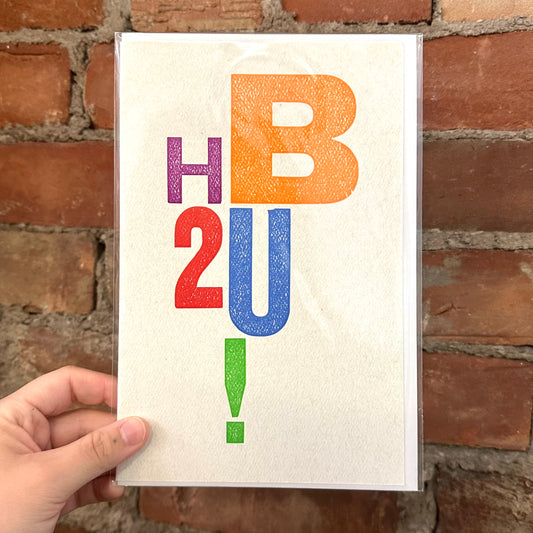 HBD2U! Greeting Card