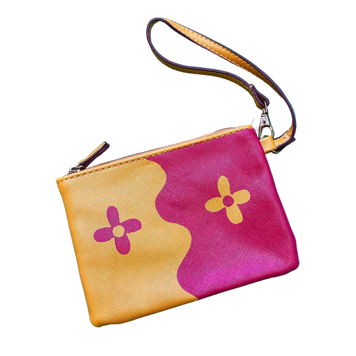 Orange Daisy Wallet