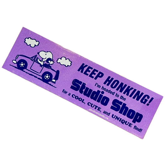 Studio Shop Bumper Sticker