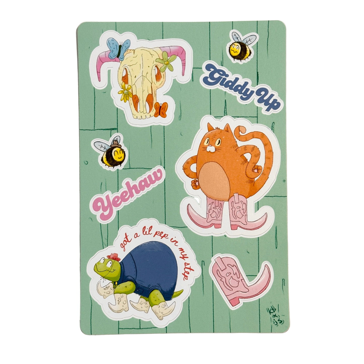 Round Up Sticker Sheet By Jordyn Stewart