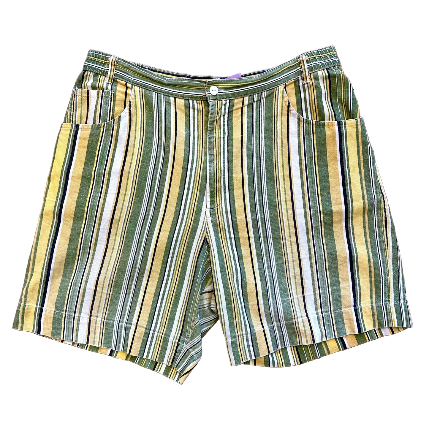 90s Striped Shorts - XL