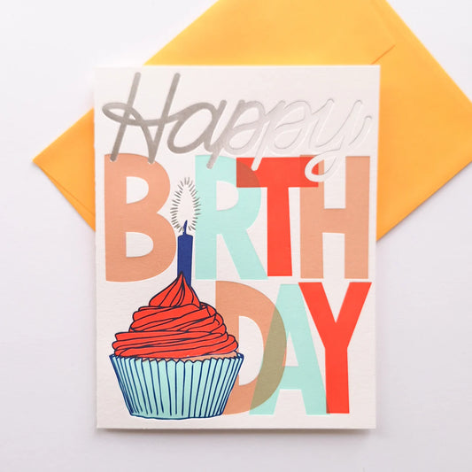 Hidden Cupcake Birthday Card