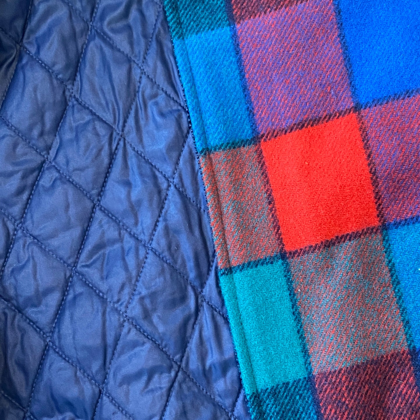 Wool Plaid Pendleton Jacket (S/M)