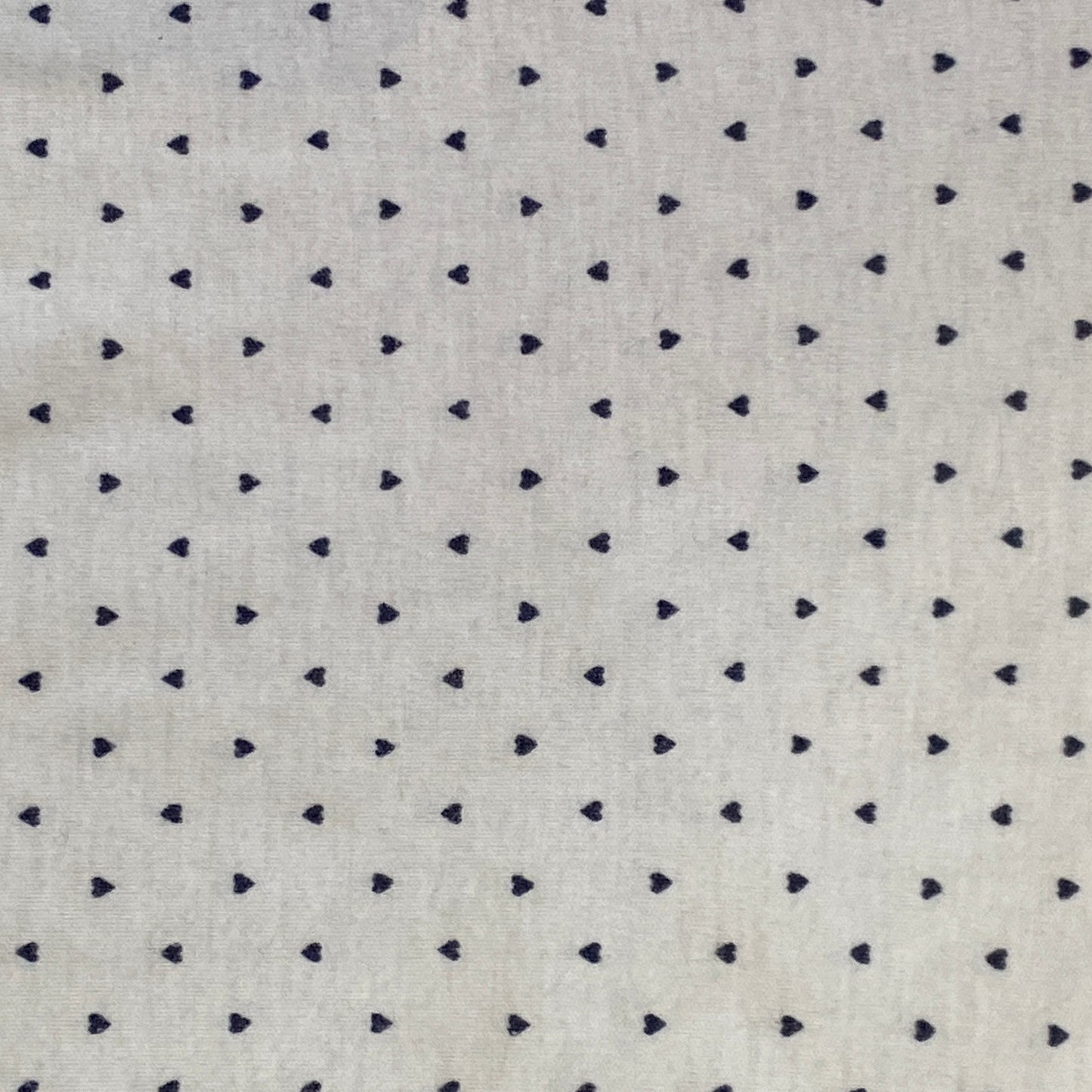 Navy Blue Heart Patterned Turtle Neck(S/M)