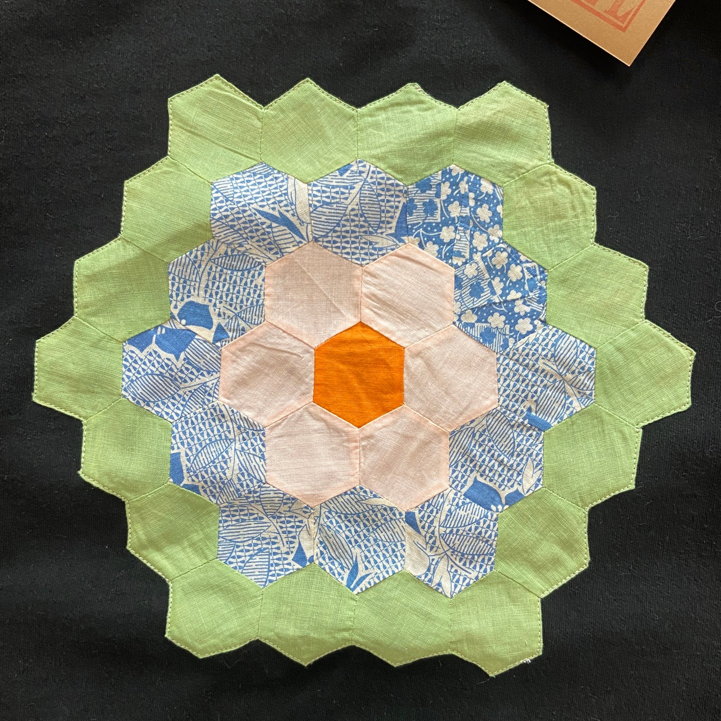 Quilt Appliqué Sweater (XL)