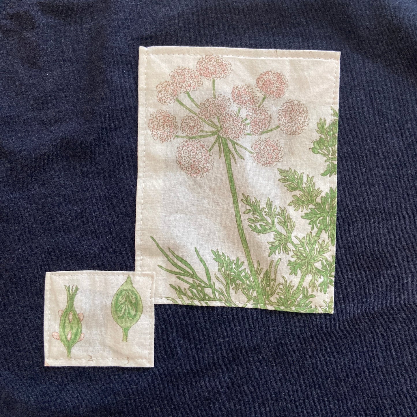 Botanical Patchwork T-shirt (M)