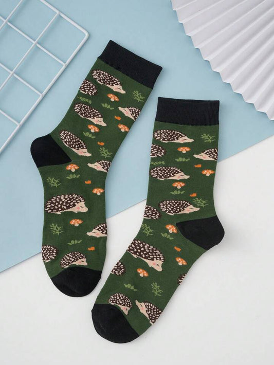 Hedge Hog Socks