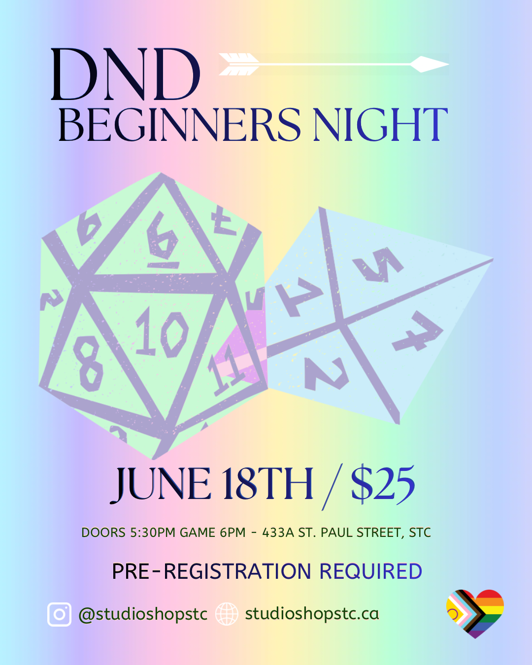 DND NIGHT: Beginners June 18th