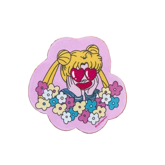 Usagi Heart Eyes Sticker