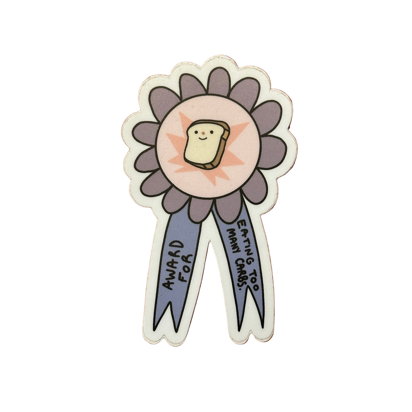 Self-Care Award Ribbon Stickers by Myling Pak