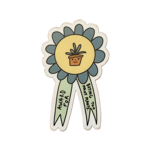 Self-Care Award Ribbon Stickers by Myling Pak