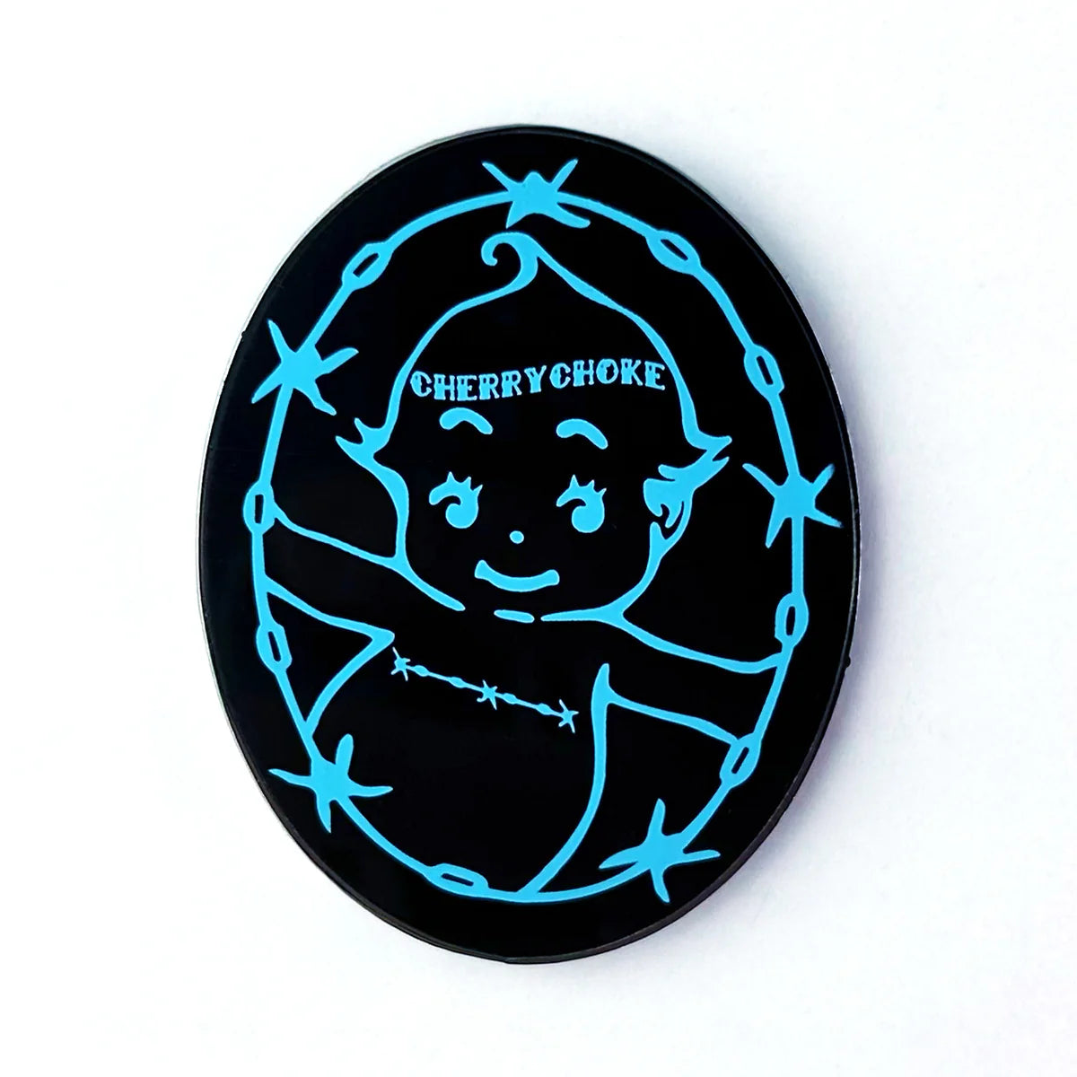 FTM Kewpie Enamel Pin