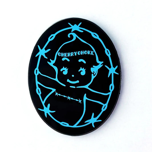 FTM Kewpie Enamel Pin