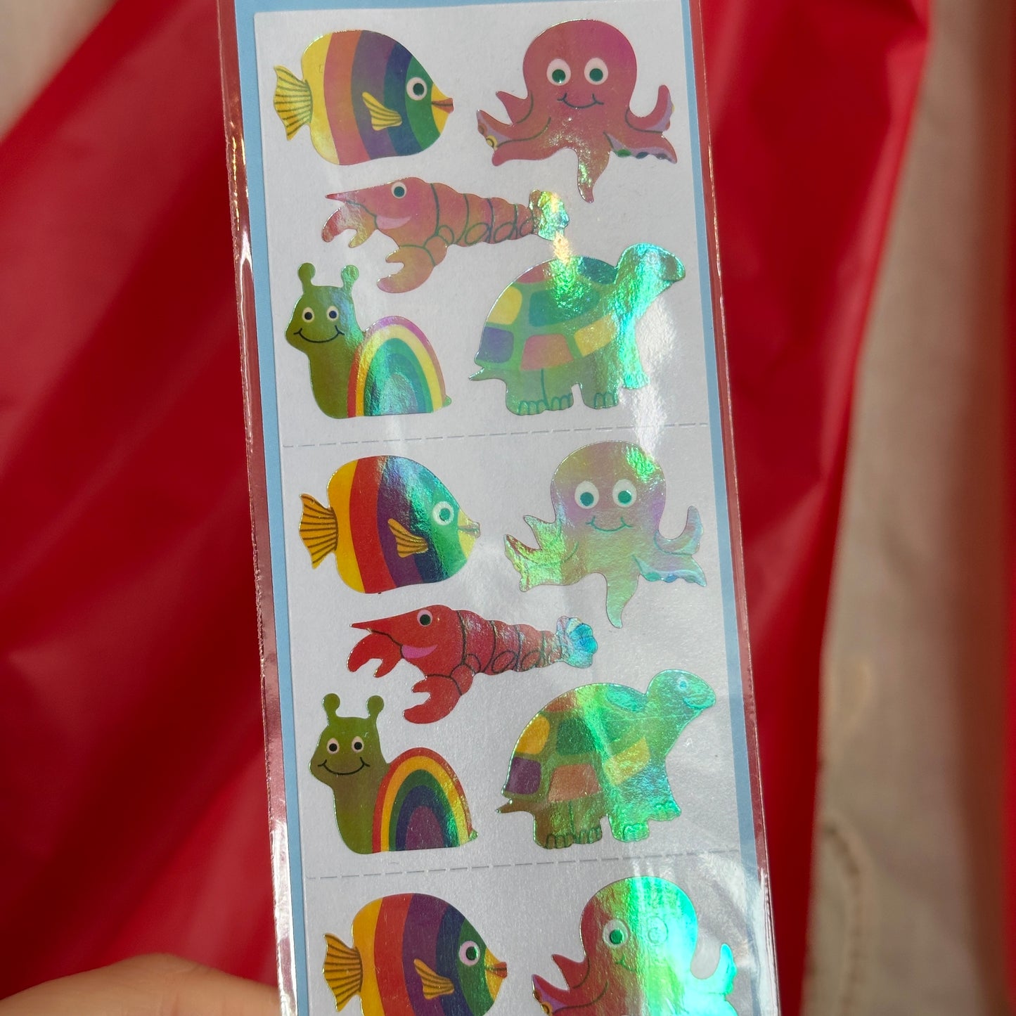 Jewel Sealife Sticker Sheet