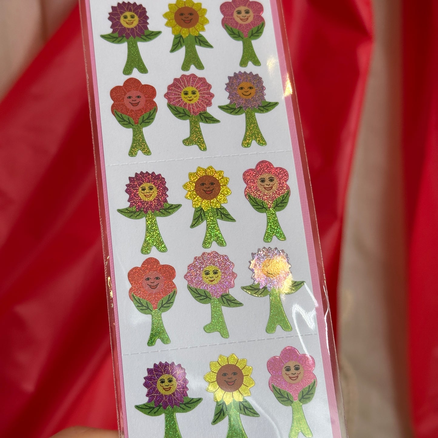 Prism Flower Power Sticker Sheet