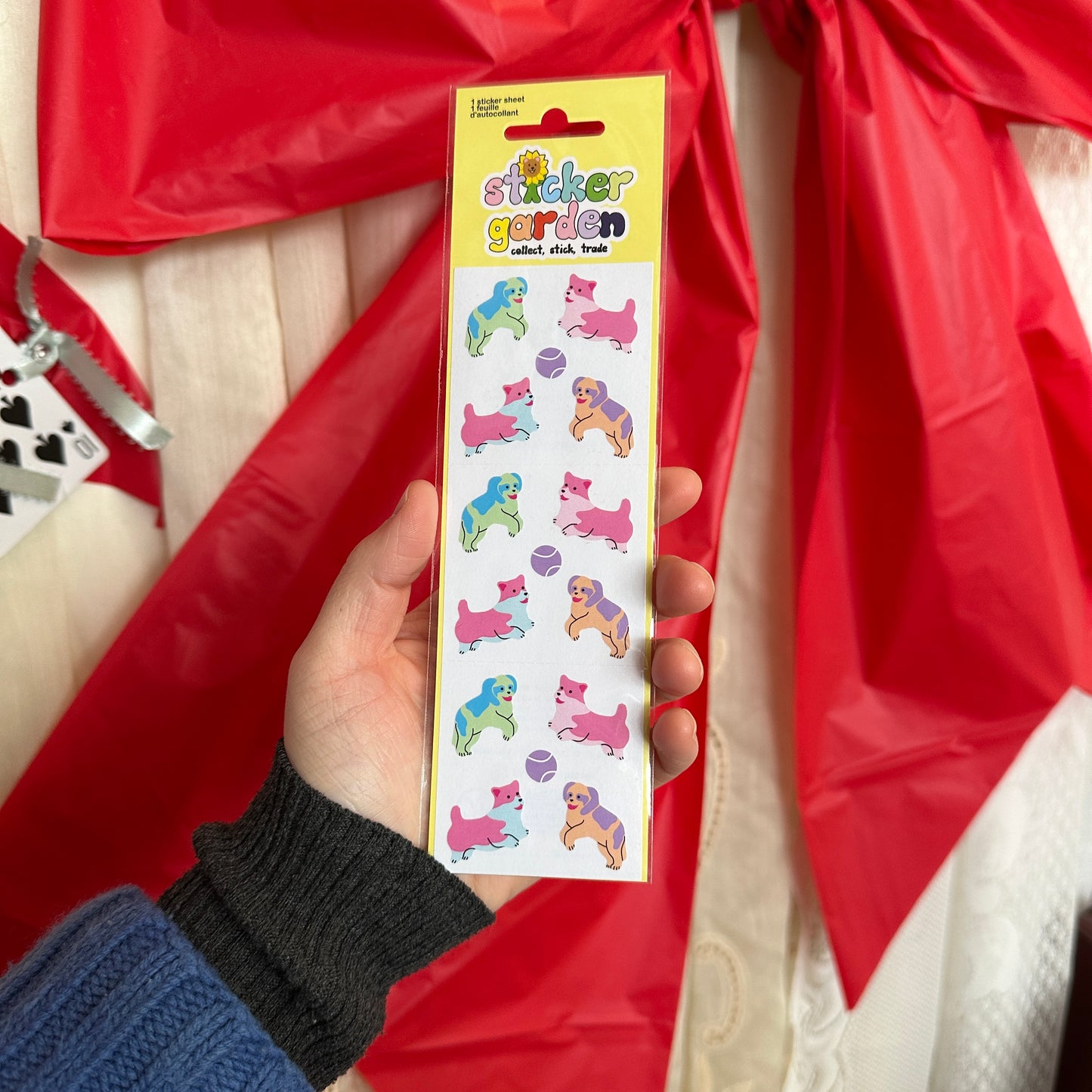 Classic Fetch Dogs Pastel Sticker Sheet