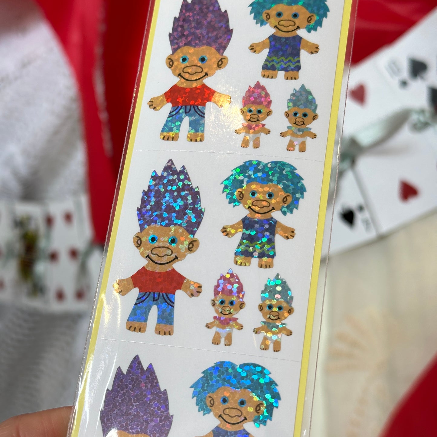 Pearl Troll Sticker Sheet