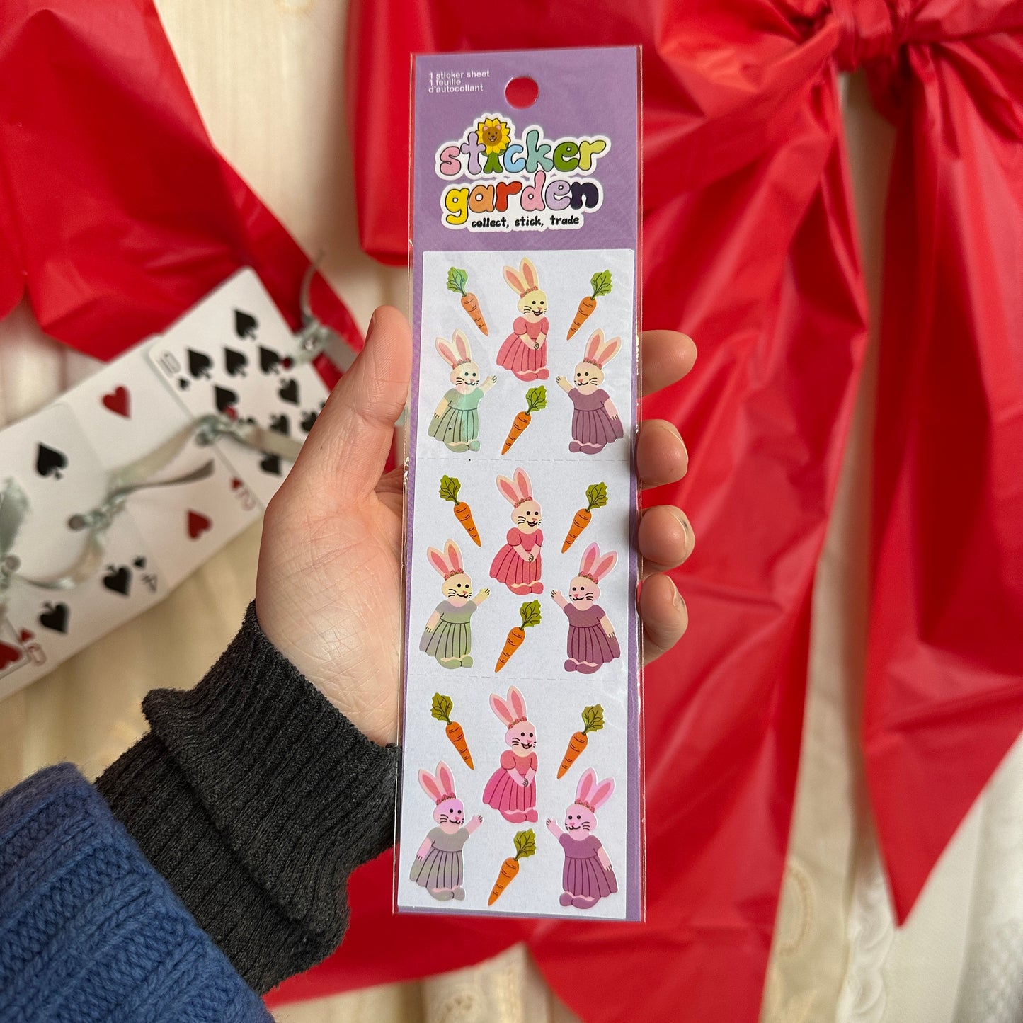 Jewel Bunnies Sticker Sheet