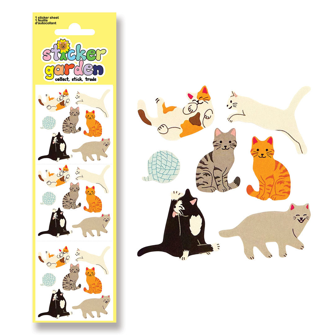 Classic Cat Sticker Sheet