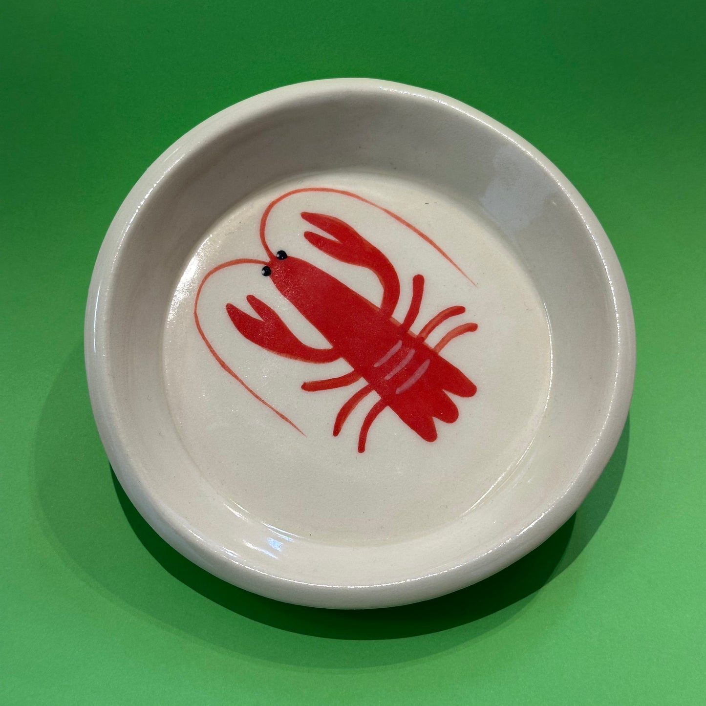 Bright Side General Ceramic Dish - Red Lobster