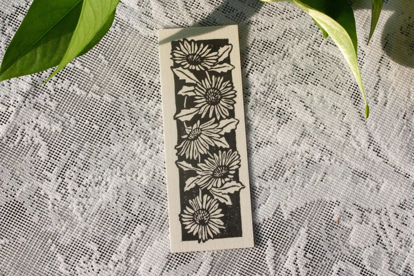 Linocut Bookmarks by Rennie Prints