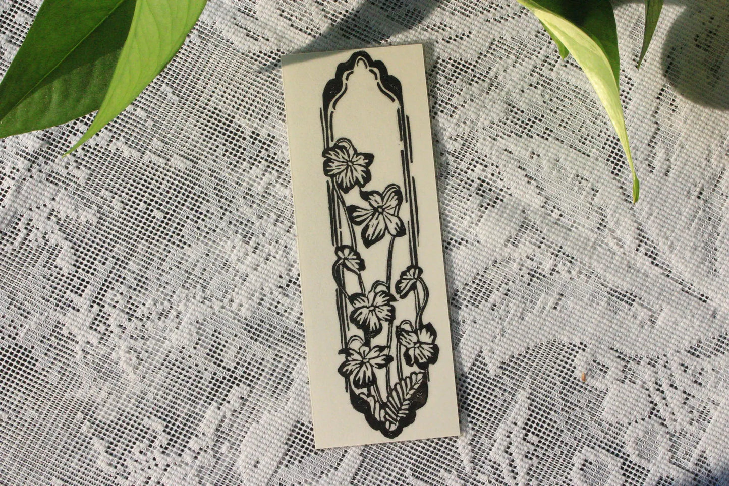 Linocut Bookmarks by Rennie Prints