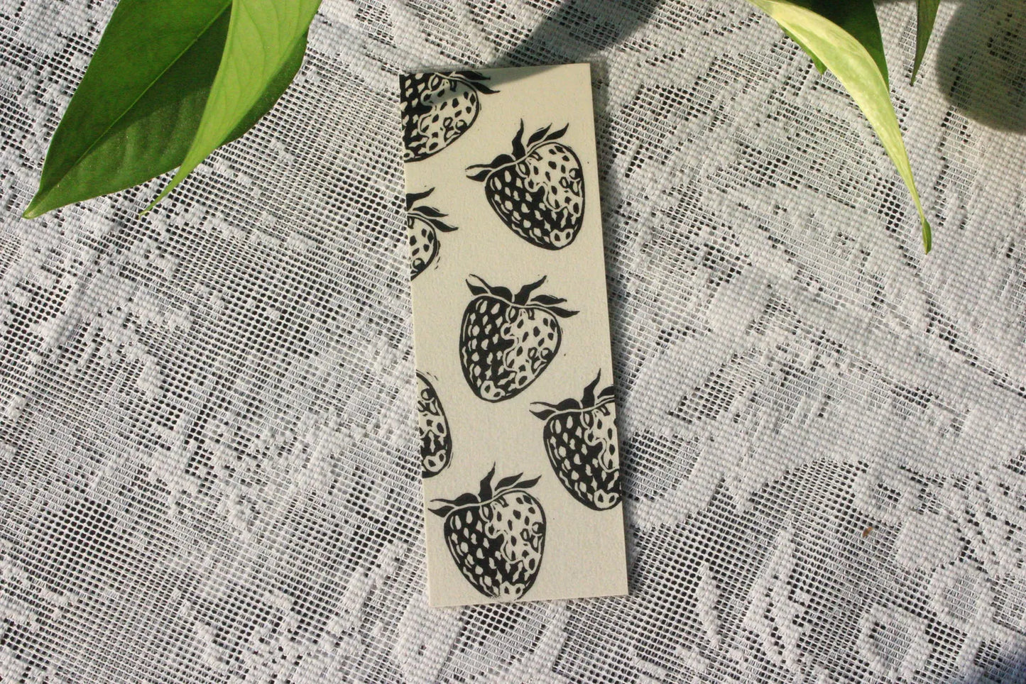 Linocut Bookmarks by Rennie Prints