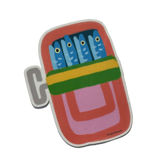 Sardine Tin Sticker