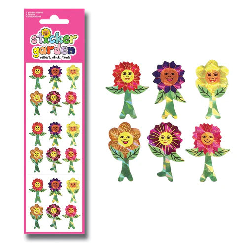 Prism Flower Power Sticker Sheet