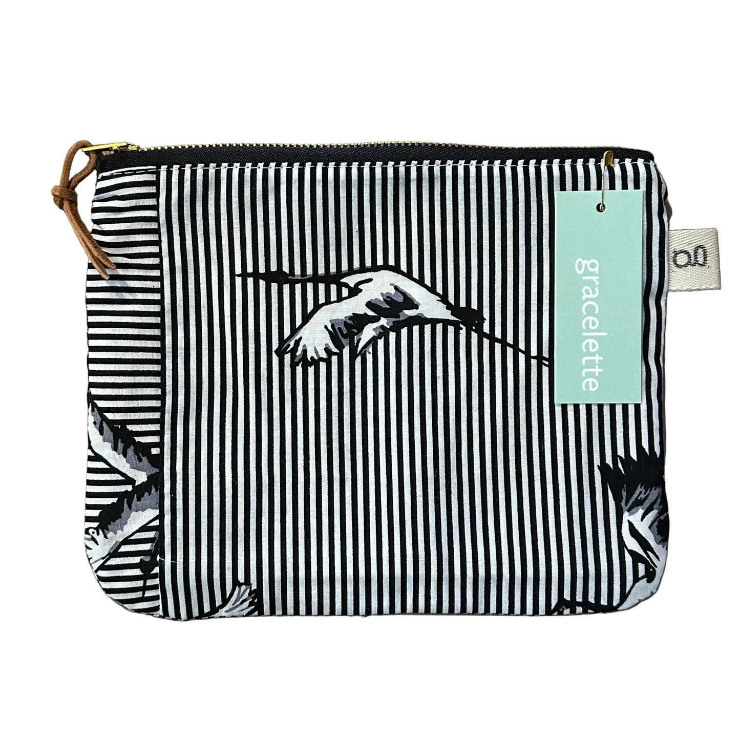 Zip Pouch By Gracelette Textiles