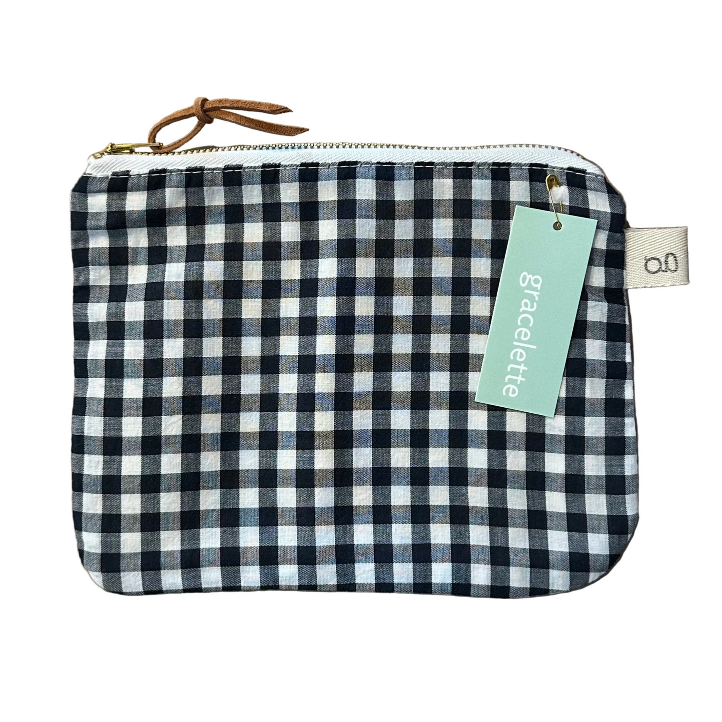 Zip Pouch By Gracelette Textiles