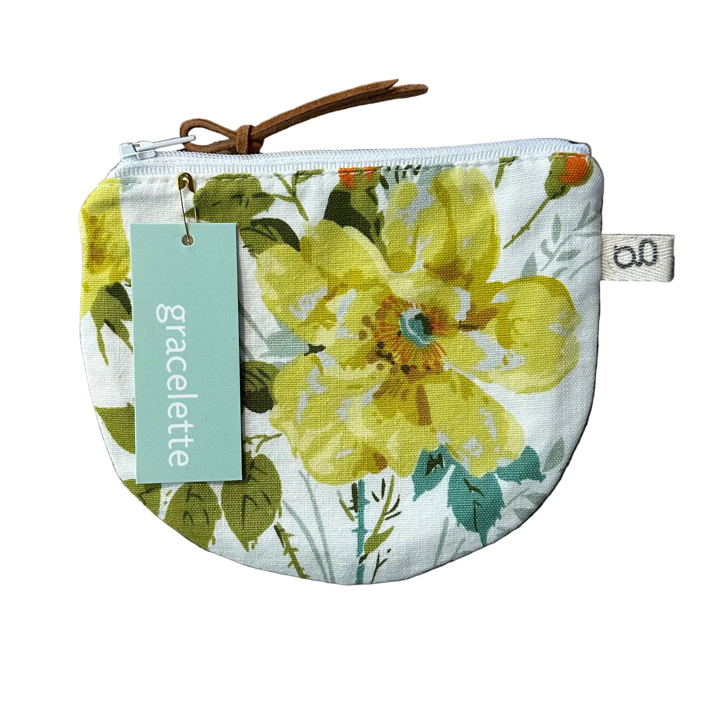 Round Mini Zip Pouches
