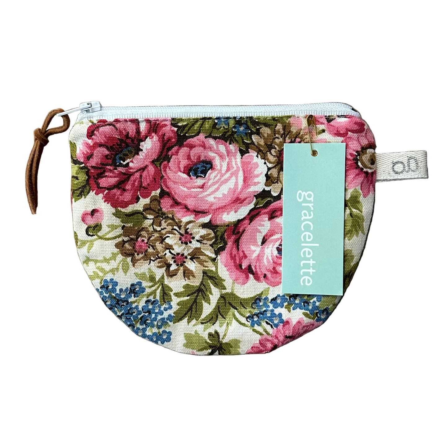 Round Mini Zip Pouches