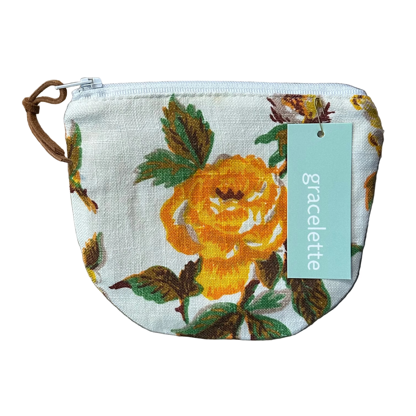 Round Mini Zip Pouches