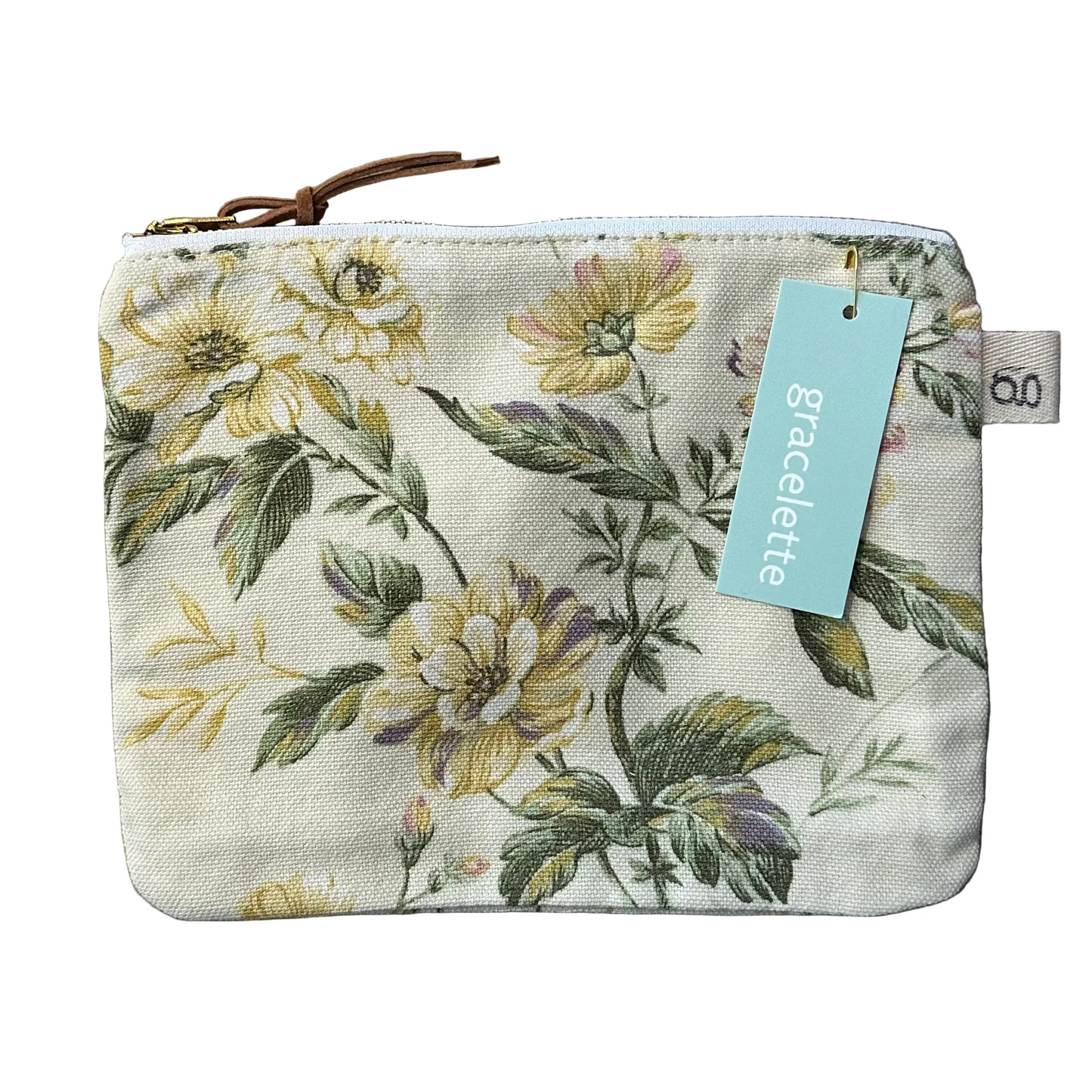 Zip Pouch By Gracelette Textiles