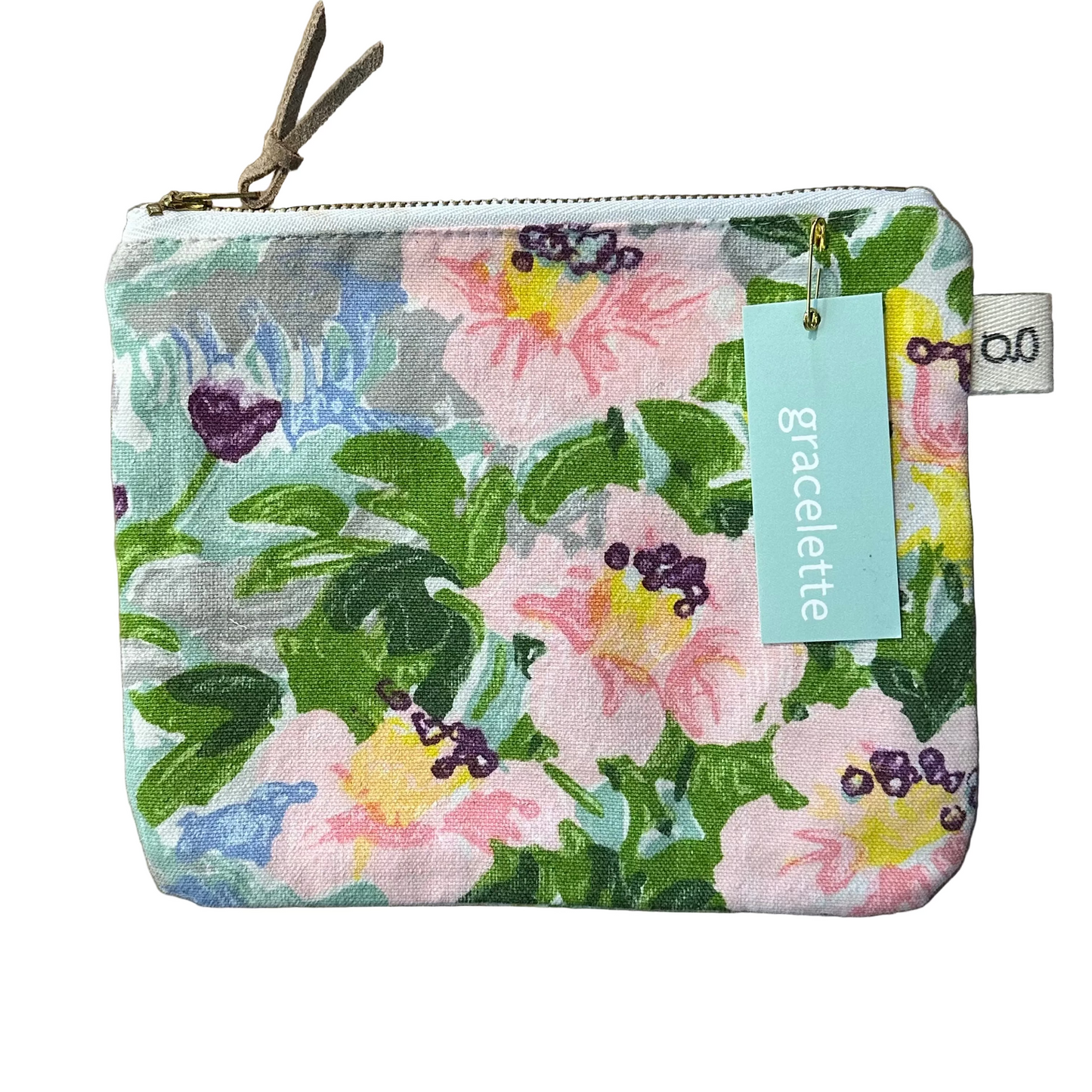 Zip Pouch By Gracelette Textiles