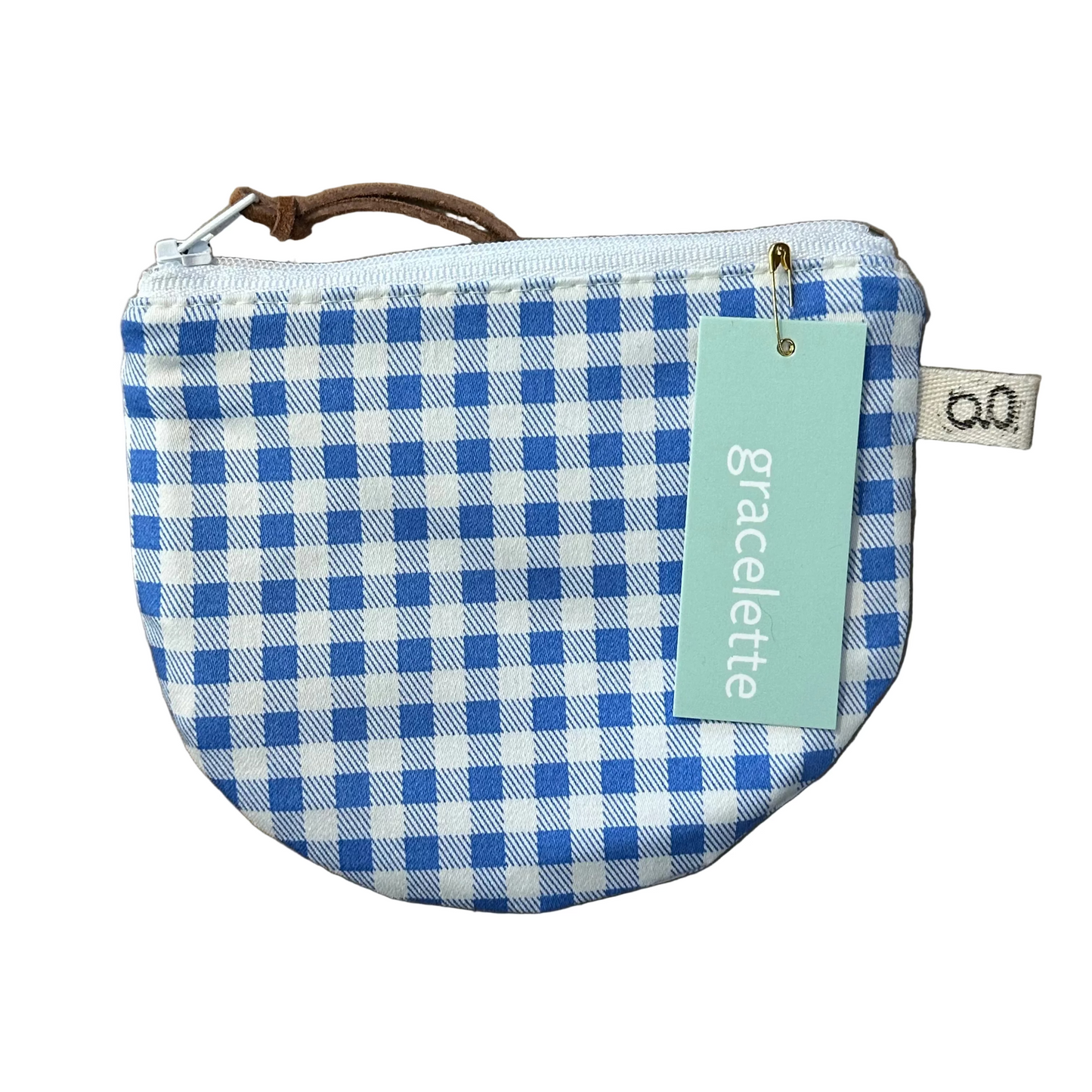 Round Mini Zip Pouches