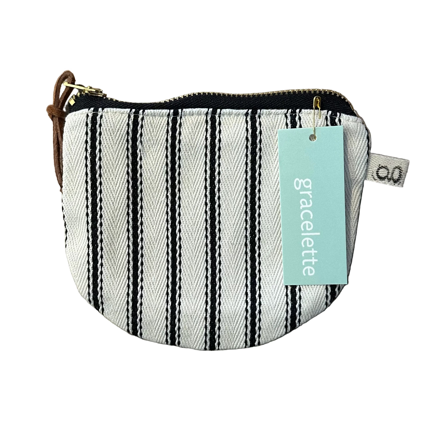Round Mini Zip Pouches