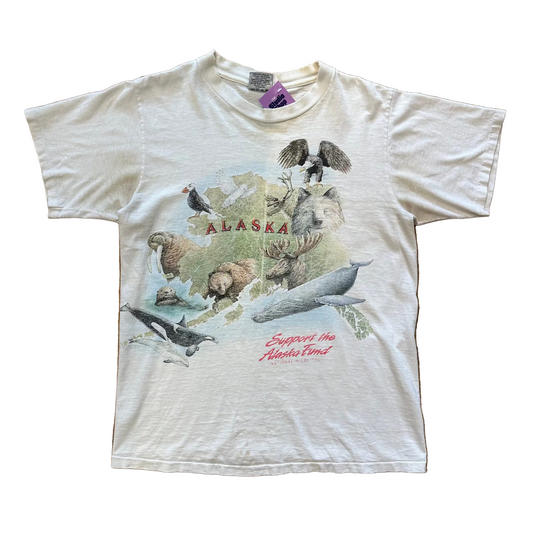 80s Alaska T-Shirt - M