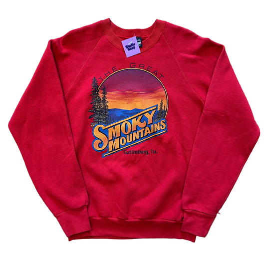 90s The Great Smoky Mountains Crewneck - L