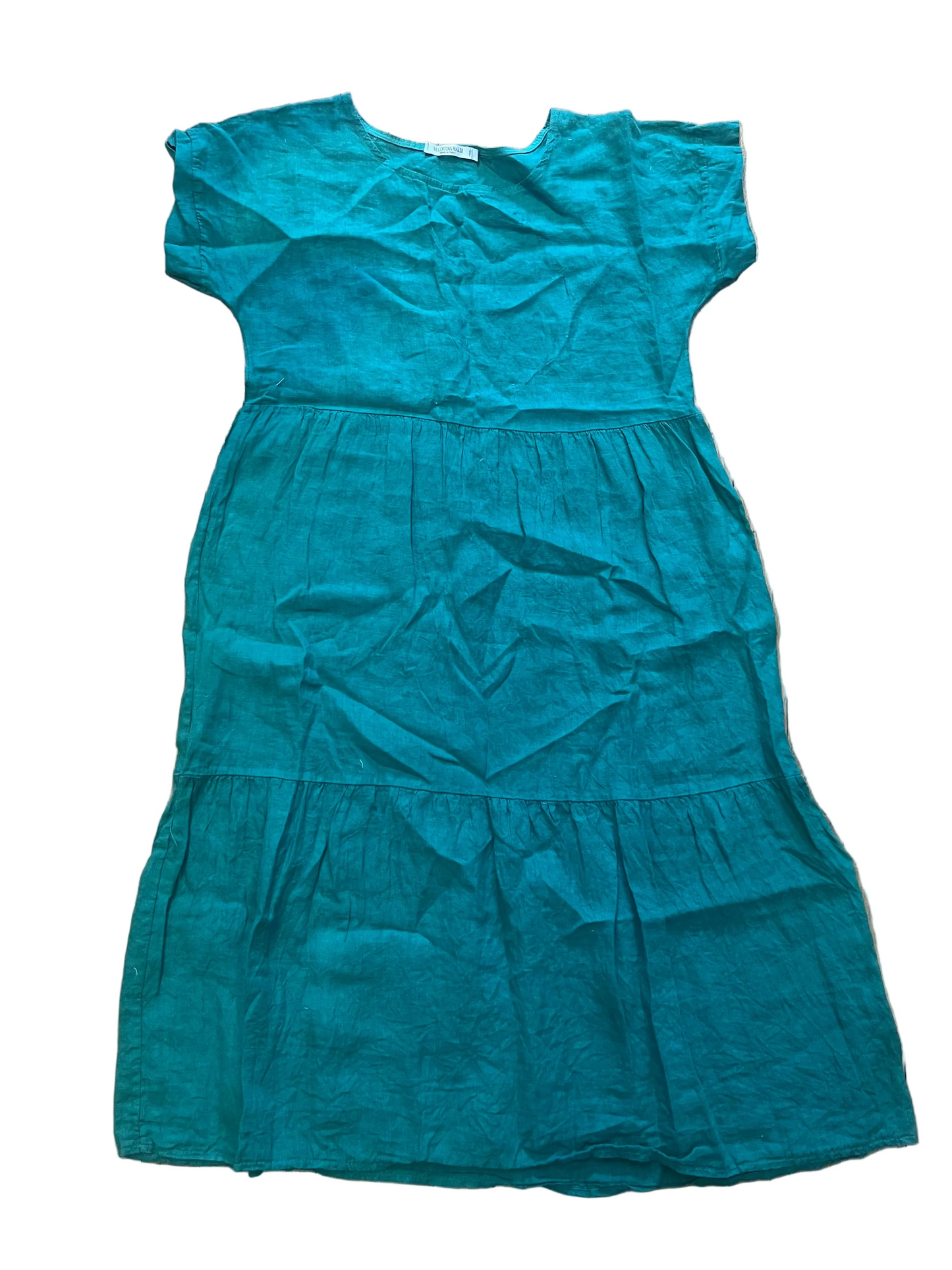 Valentina Naldi linen dress.Large