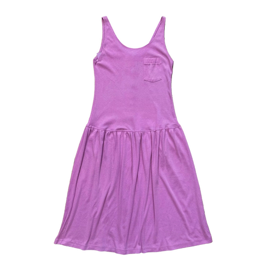 80s Drop Waist Reversible Dress - S