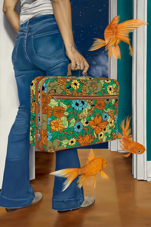 “TAKE ME BACK WHERE I CAME FROM” Emily Andrews Print
