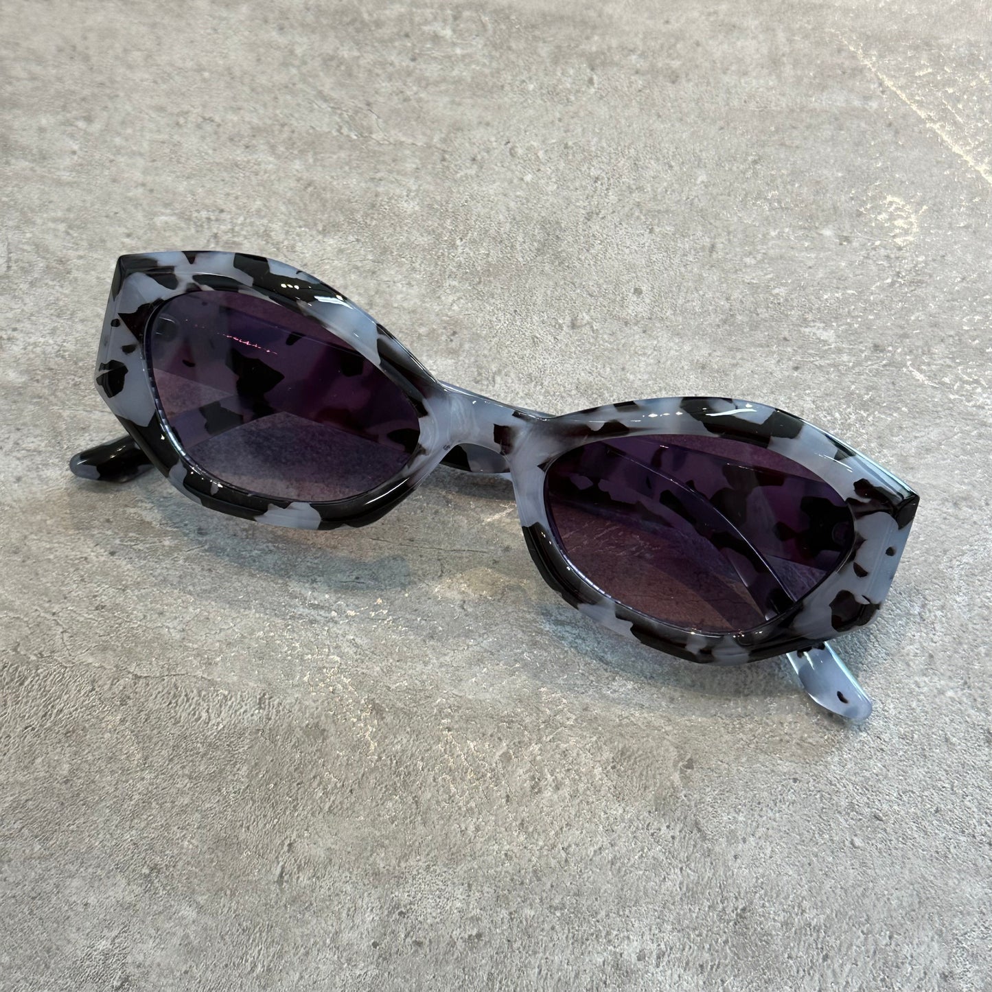 Grey Tortoise Shell Sunglasses