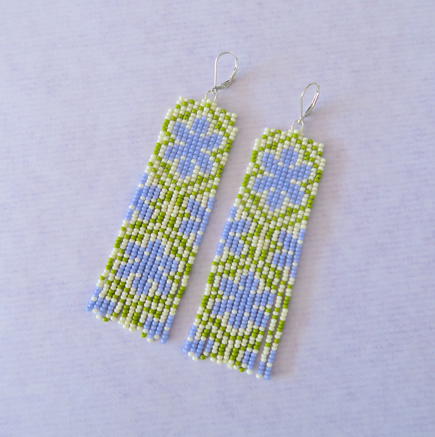 Leo Rising Beadwork Floral 70's Motif