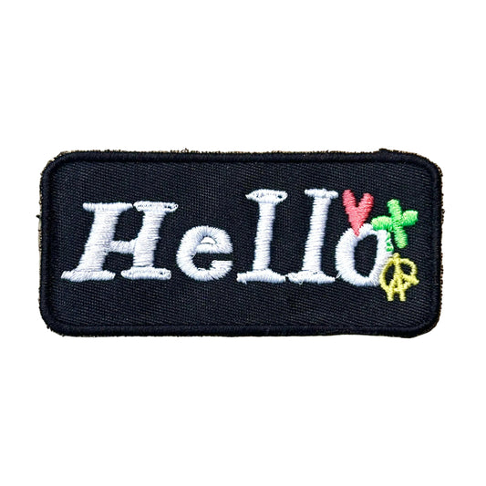 DieDye Hello Patch
