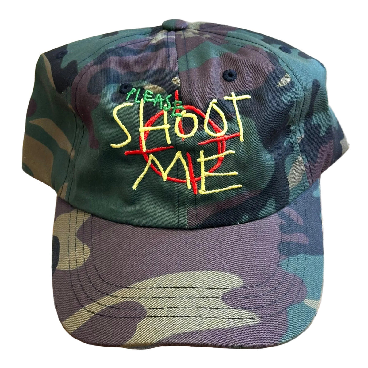 DieDye Please Shoot Me Baseball Cap