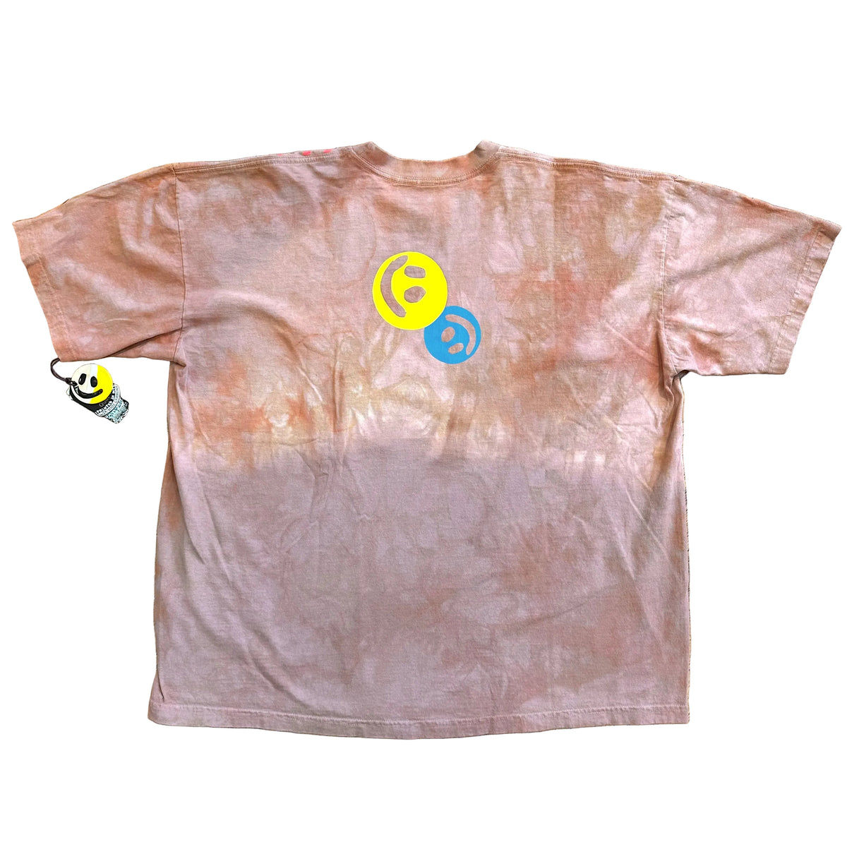 DieDye Smiley T-Shirt - Earth Tie Dye