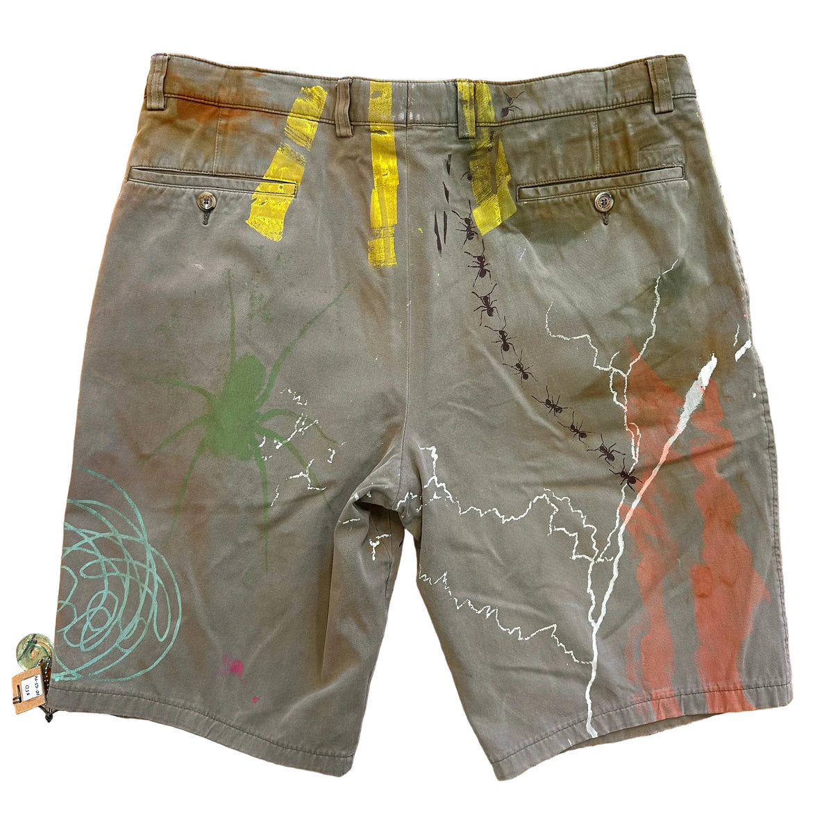 DieDye "Thank You" Graphic Shorts