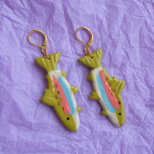 Ceramic Rainbow Trout